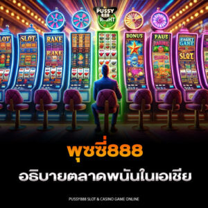 พุซซี่888 อธิบายตลาดพนันในเอเชีย
