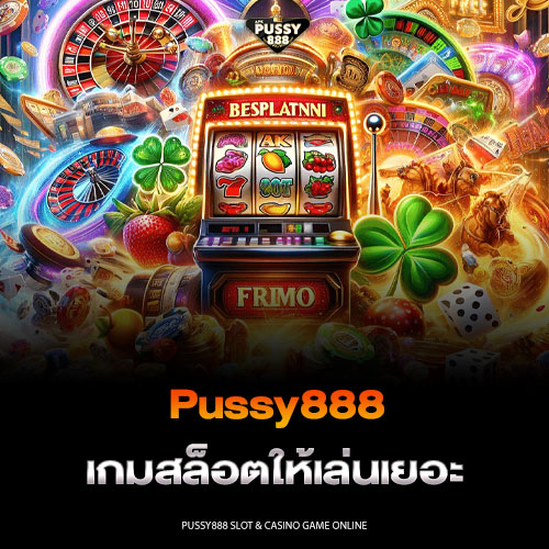 Pussy888 เกมสล็อตให้เล่นเยอะ